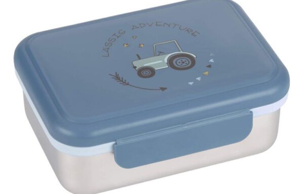 Lunchbox Lassig Stainless Steel tractor