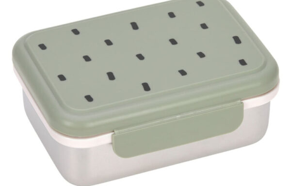Lunchbox Lassig Stainless Steel light olive