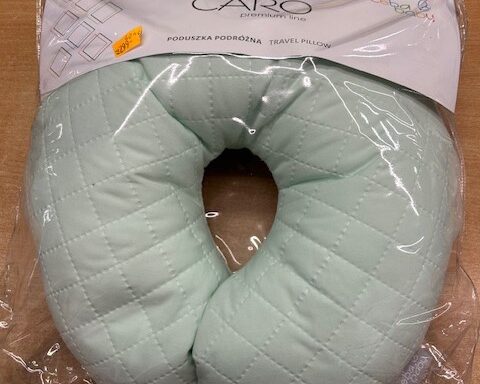 Cestovní polštářek Caro zelený