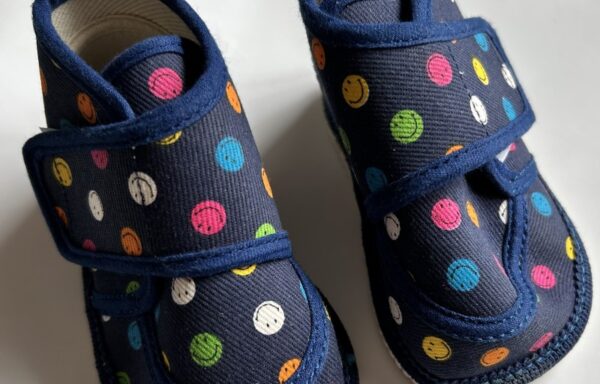 Bačkorka 11,5 cm modrá