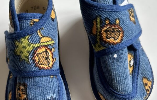 Bačkorka 12,5 cm modrá