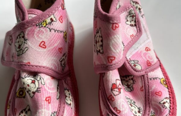 Bačkorka 14 cm růžová