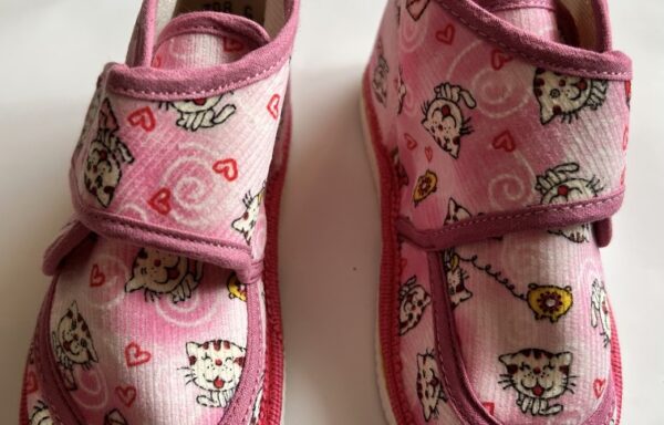 Bačkorka 15 cm růžová