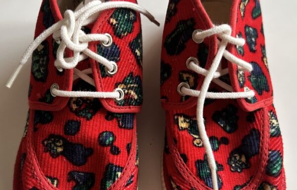 Bačkorka 15,5 cm červená A