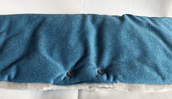 Rukávník Esito softshell tyrkysový melír