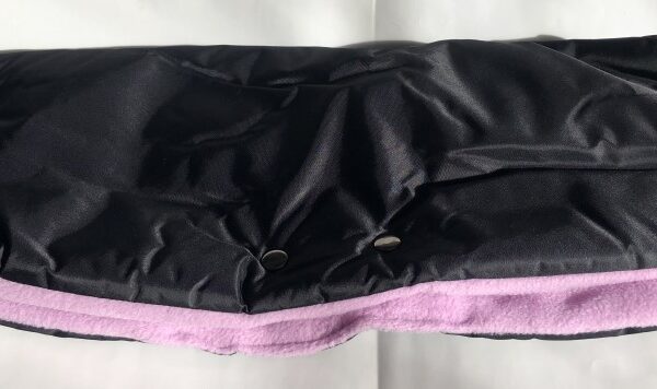 Rukávník černý fialová