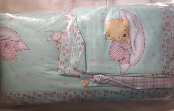 Souprava 3D Bára tyrkysová 90×120