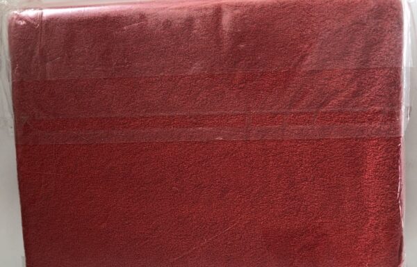 Prostěradlo froté 120×60 červené