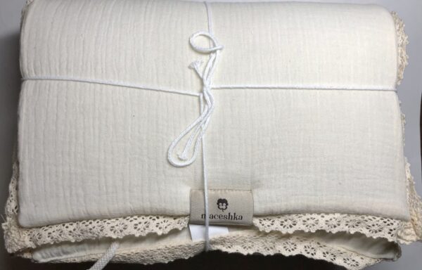 Mantinel do postýlky mušelinový