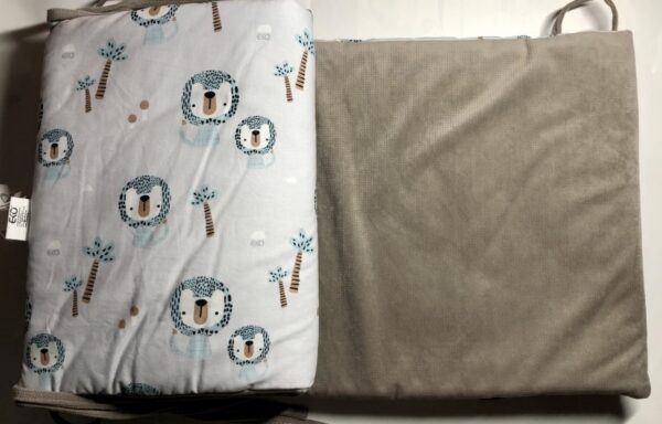 Mantinel do postýlky lev béžová