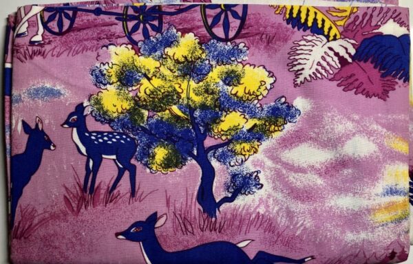 Souprava 2D srneček fialová 85×130