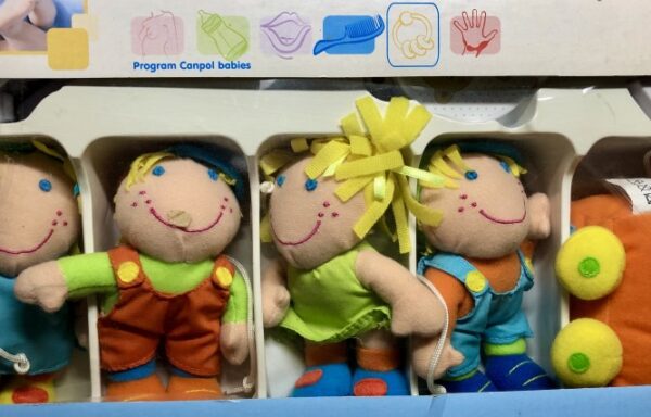 Kolotoč plyšový figurky