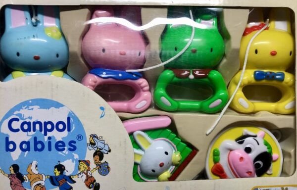 Kolotoč plastový králíček