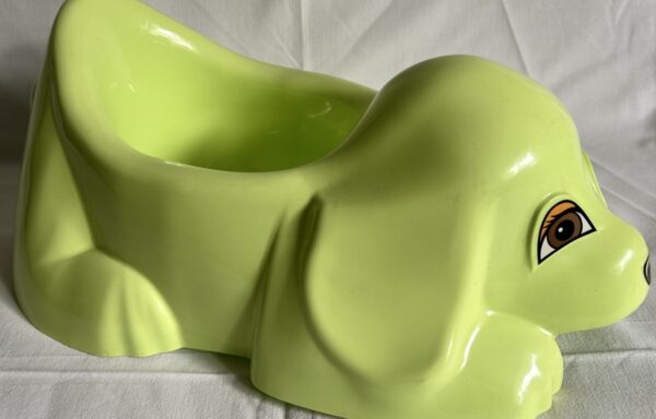 Nočník pejsek zelený