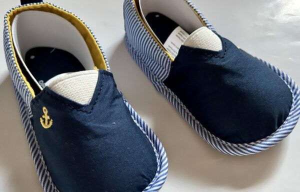 Capáčky 3 modrý proužek