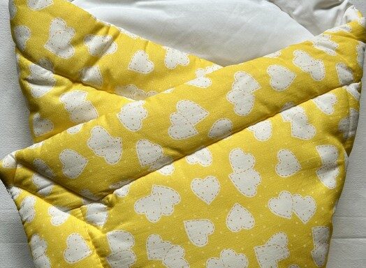 Zavinovačka srdíčka žlutá